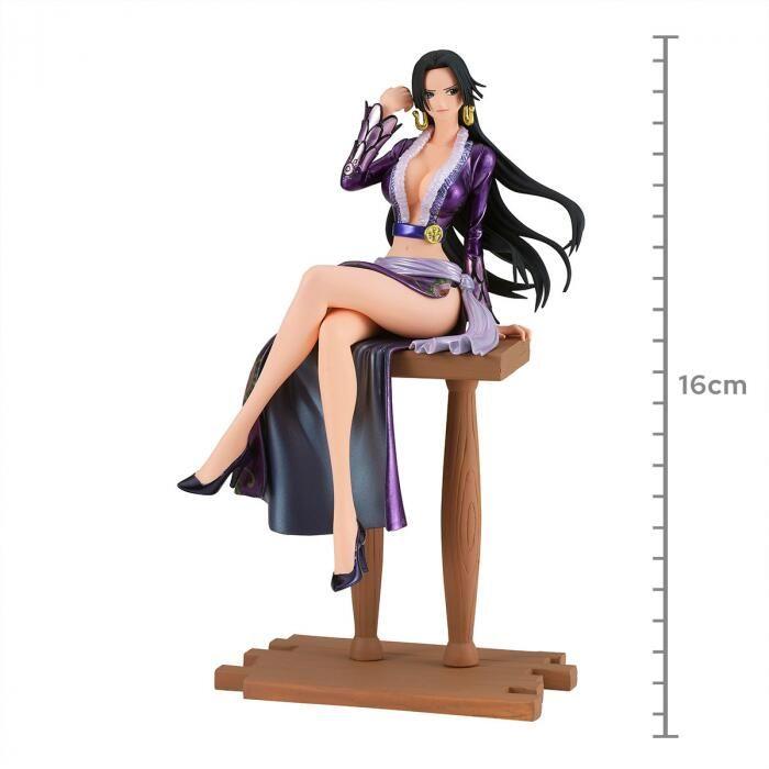 Action figure one piece - boa hancock - grandline journey special